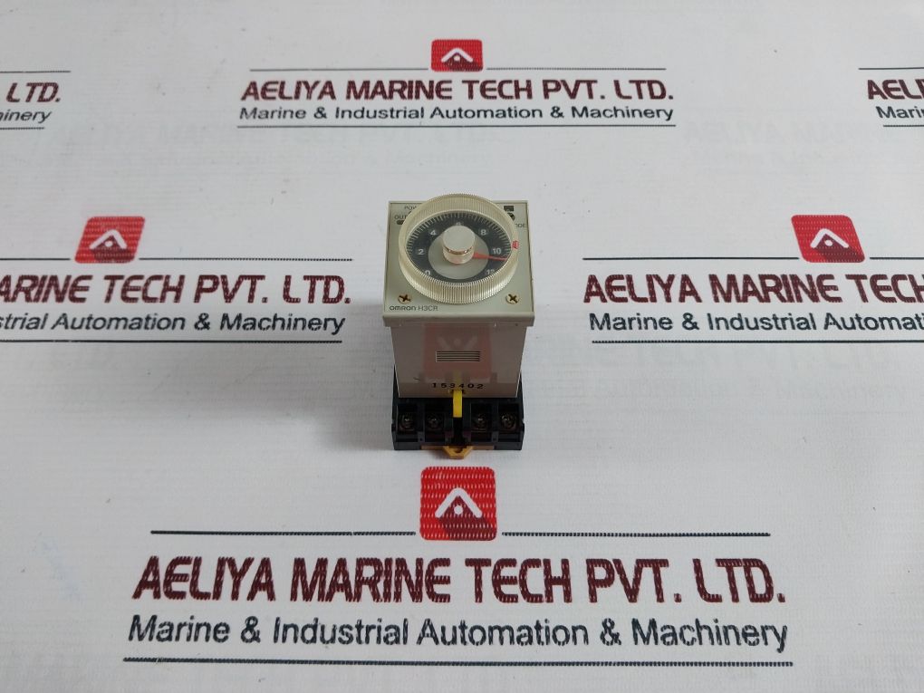 Omron H3Cr-a8 Timer With Base 0-12 Hrs