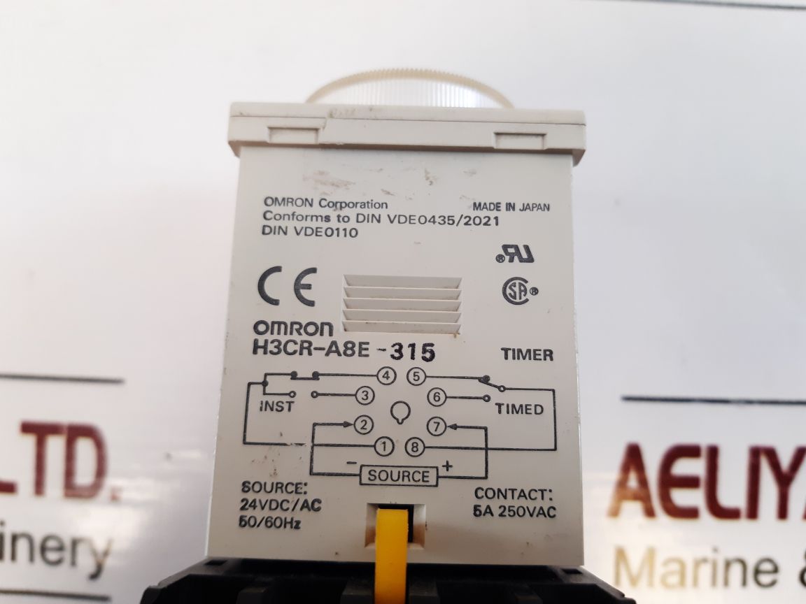 Omron H3Cr-a8E-315 Timer