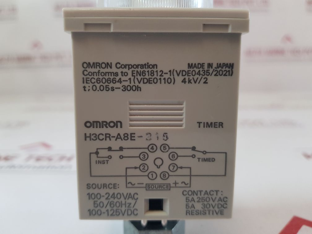Omron H3Cr-a8E-315 Timer 