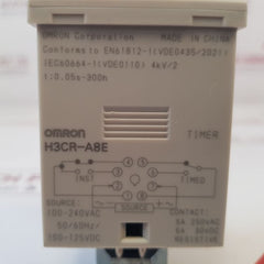 Omron H3Cr-a8E Timer 0 To 3 Min