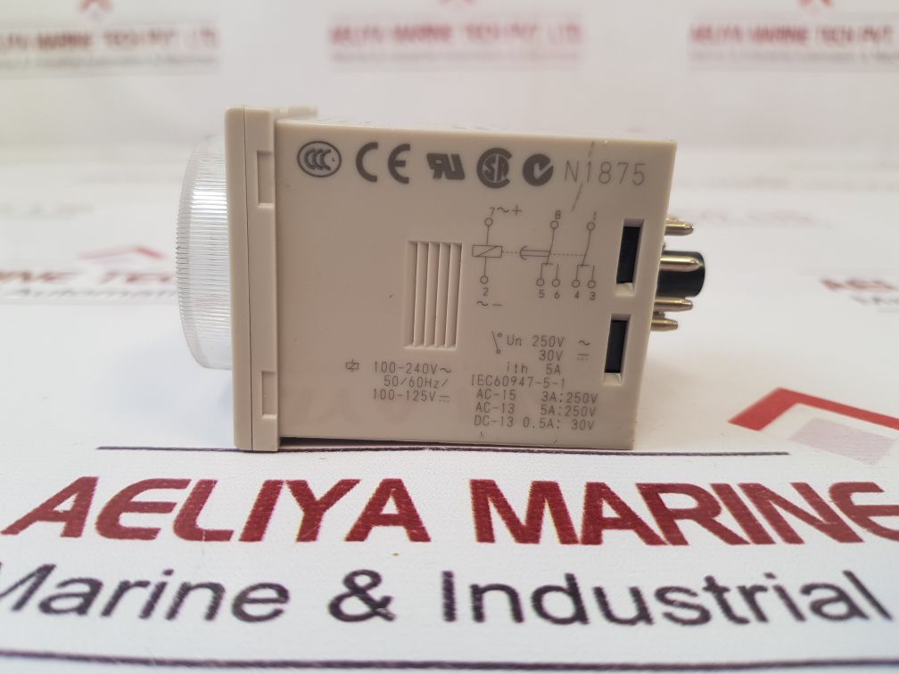 Omron H3Cr-a8E Timer 0 To 3 Min