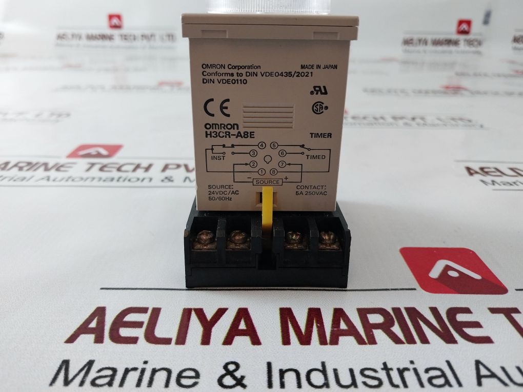 Omron H3Cr-a8E Timer 0-1.2 Sec