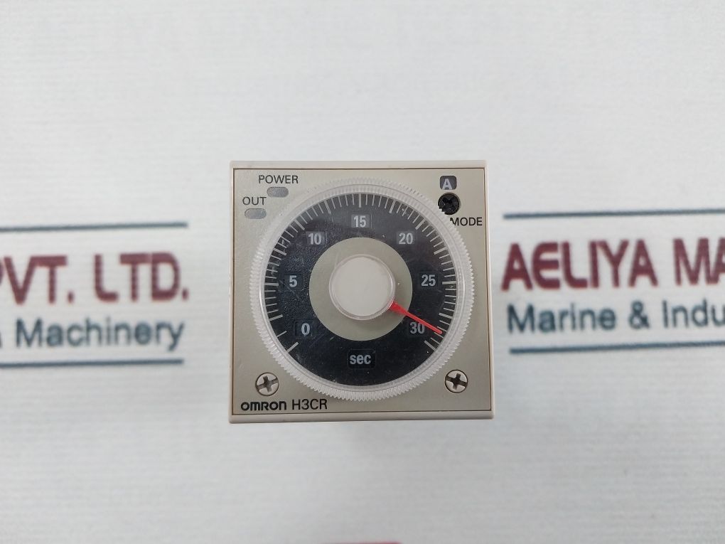 Omron H3Cr-a8E Solid State Timer 0-30 Sec 100-240Vac
