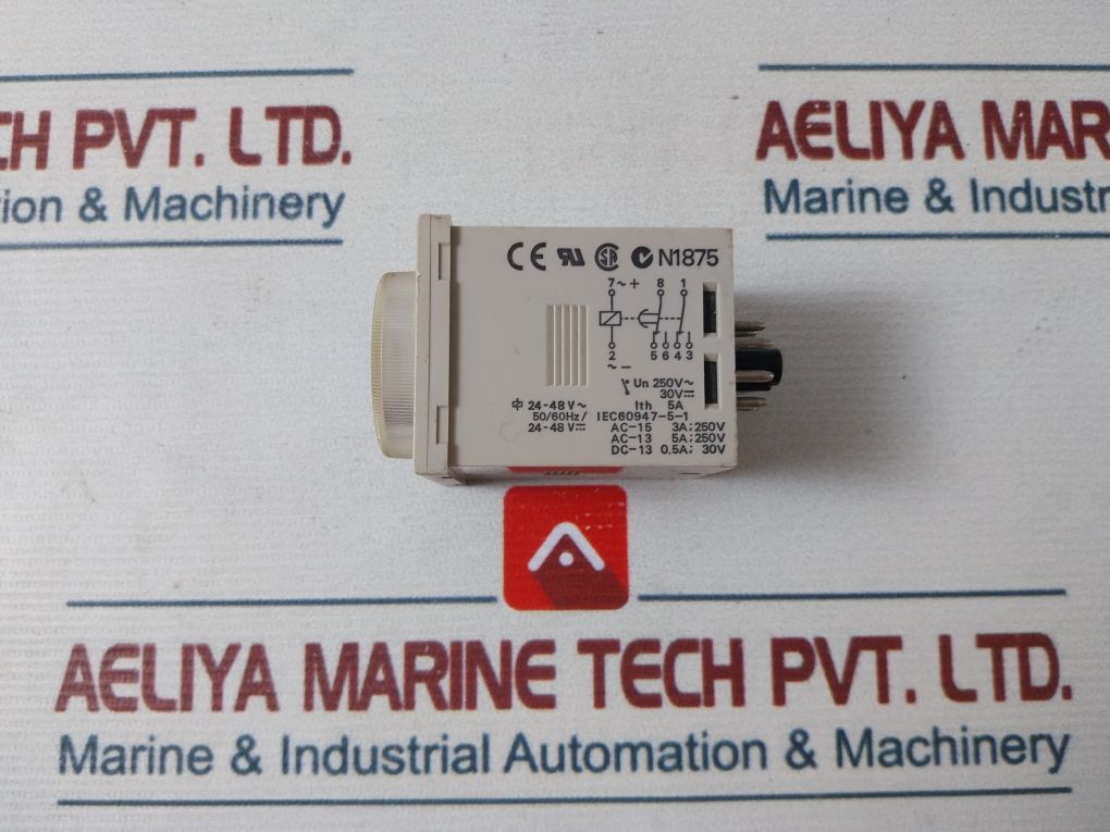 Omron H3Cr-a8E Timer 0-12 Hrs