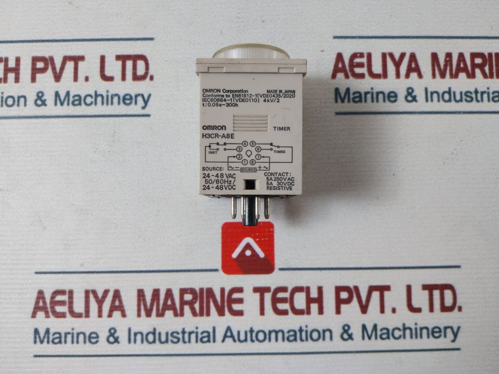 Omron H3Cr-a8E Timer 0-12 Hrs