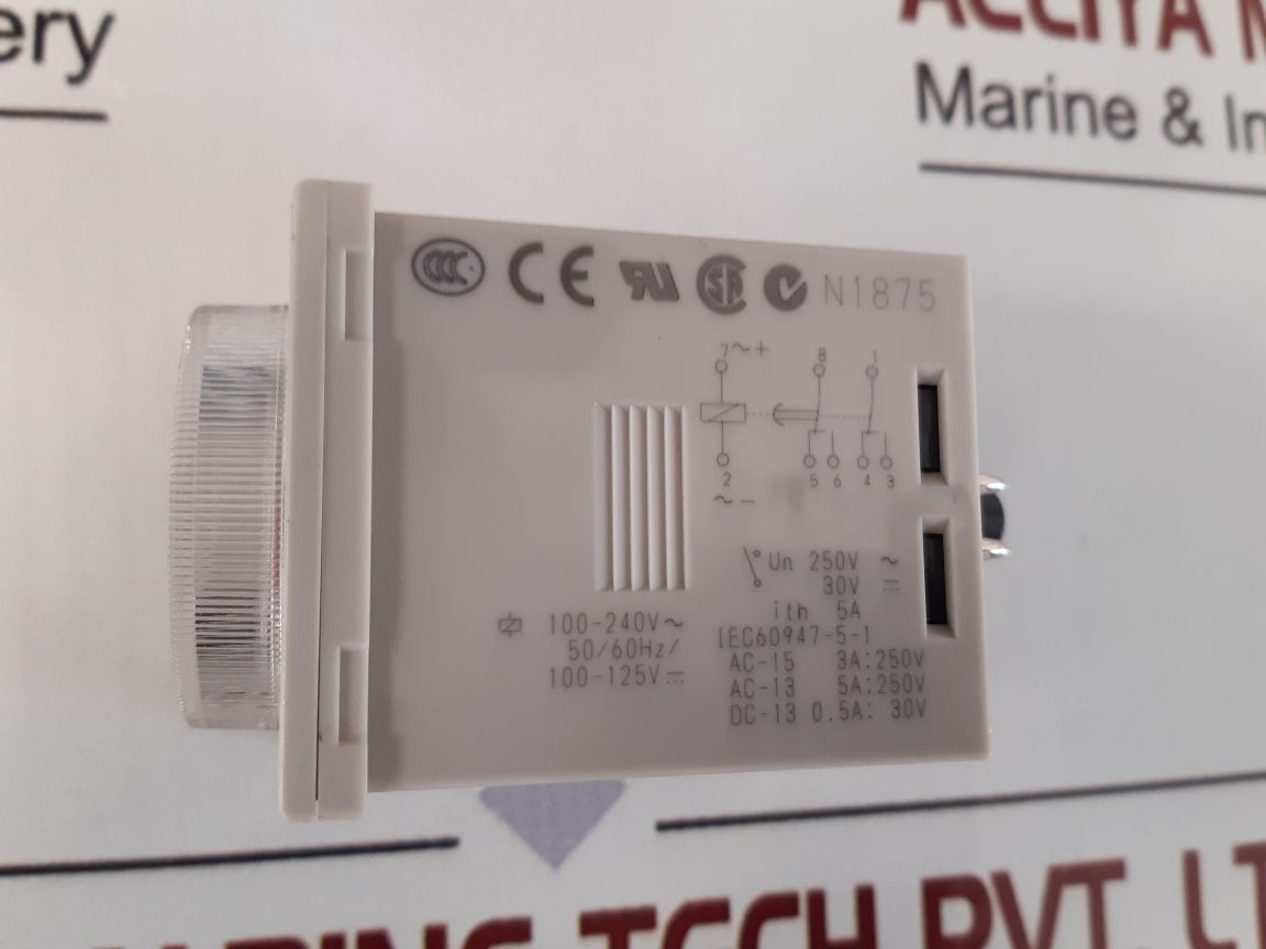 Omron H3Cr-a8E Timer T: 0.05S-300H