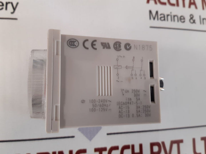 Omron H3Cr-a8E Timer T: 0.05S-300H