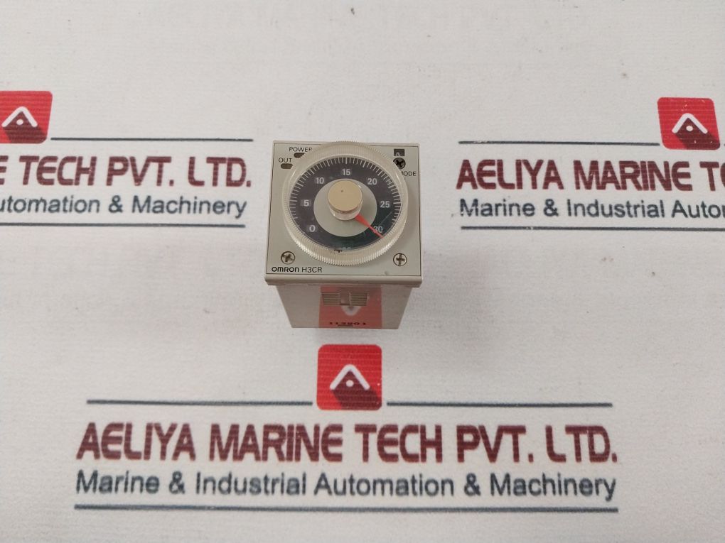 Omron H3Cr-a8El Timer 0-30 Sec 5A 250Vac
