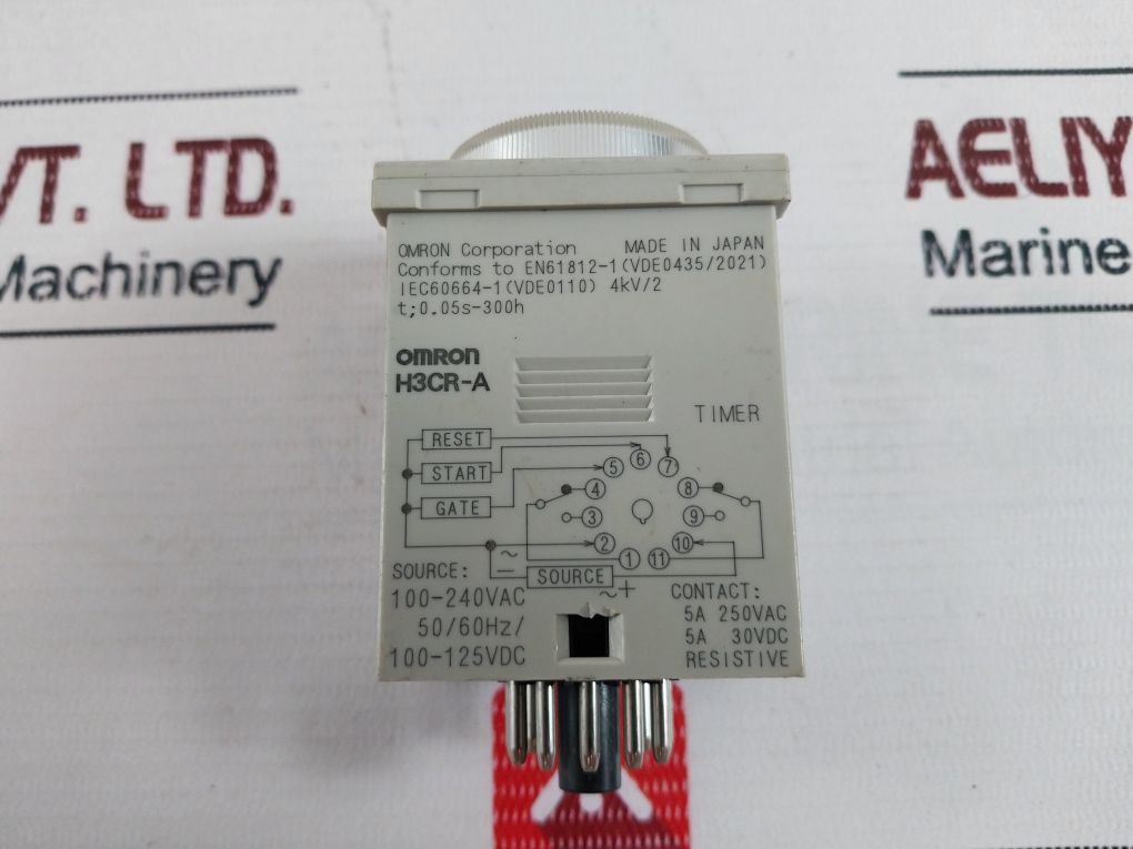 Omron H3Cr-a Digital Timer 100-240Vac 50/60Hz