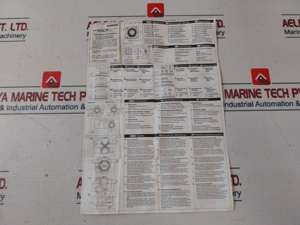 Omron H3Cr-a Solid State Timer 50/60Hz