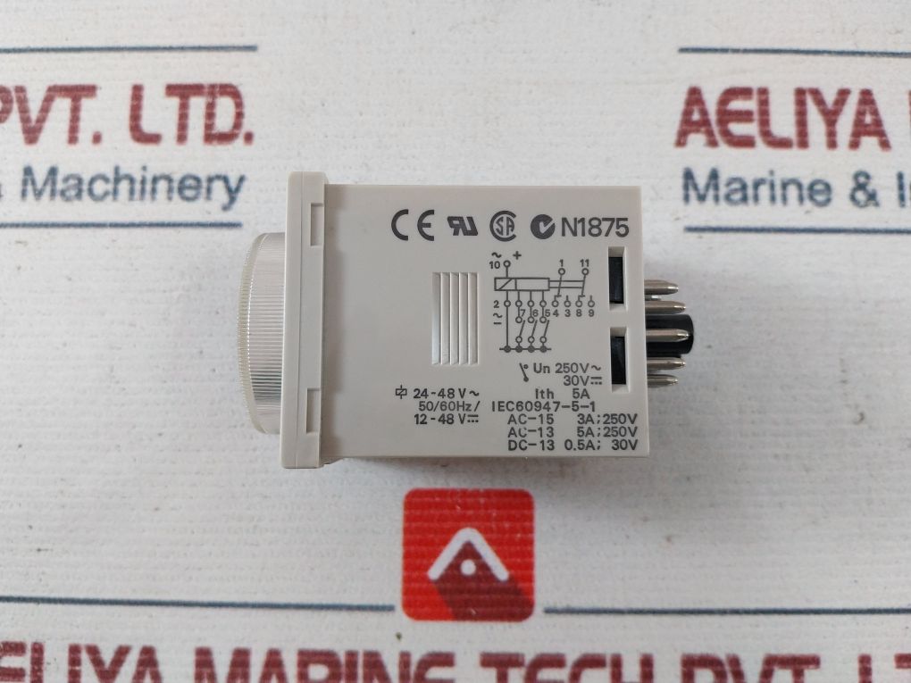 Omron H3Cr-a Solid State Timer 24-48 Vac