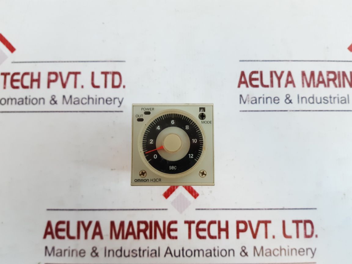 Omron H3Cr-a Timer 50/60Hz 0-12 Sec