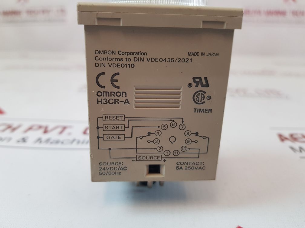 Omron H3Cr-a Timer 0-1.2 Min