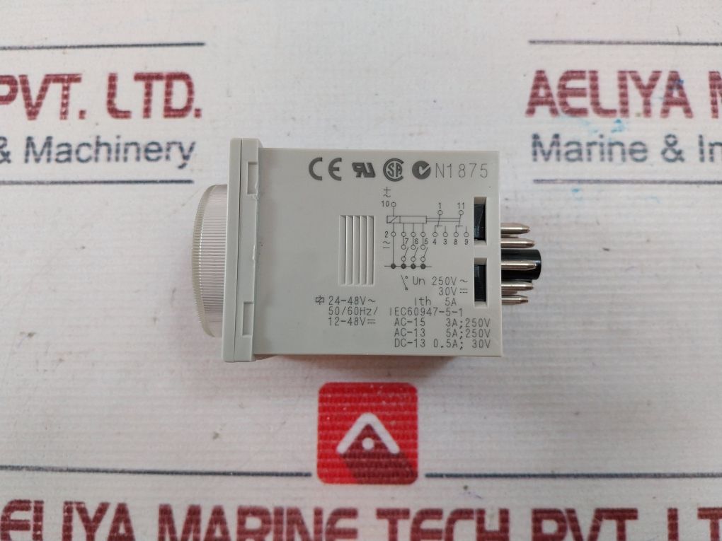 Omron H3Cr-a Timer 0-1.2 Min 50-60Hz