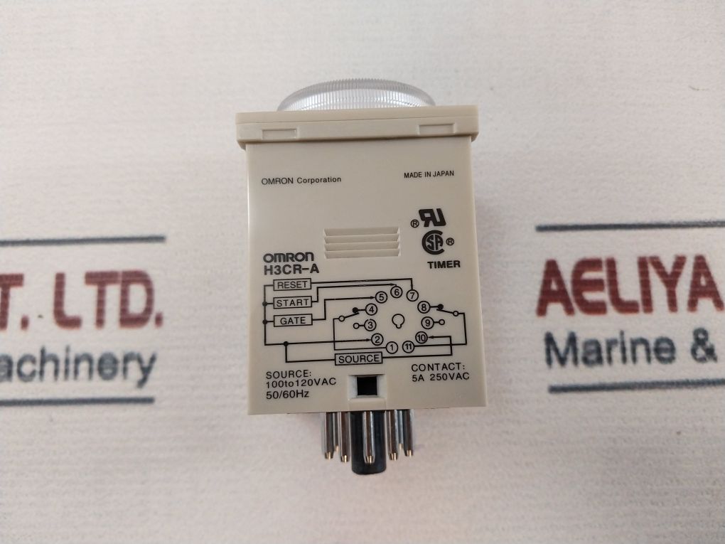 Omron H3Cr-a Timer 0-12 Sec