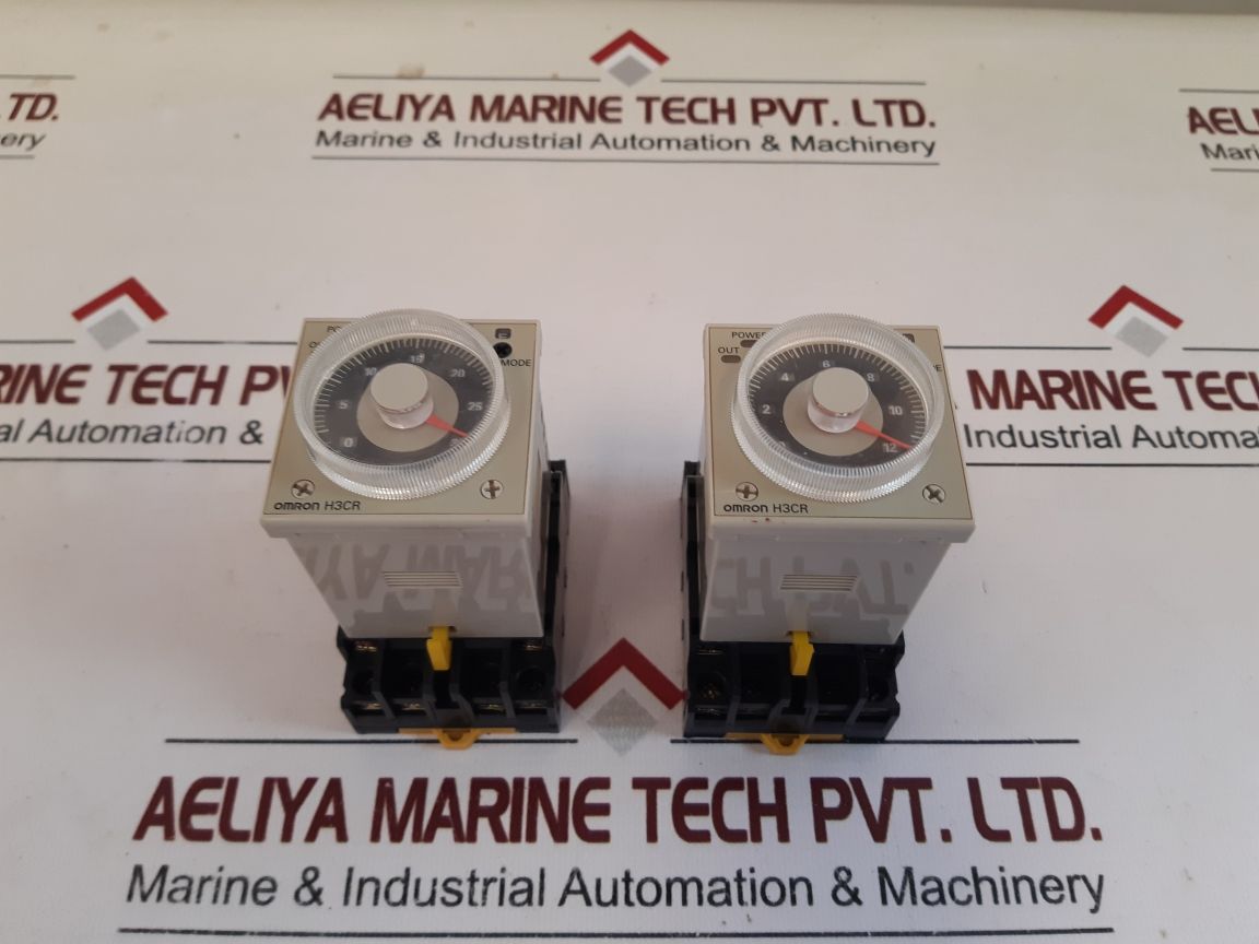 Omron H3Cr-a Timer 0.05S-300H With Base
