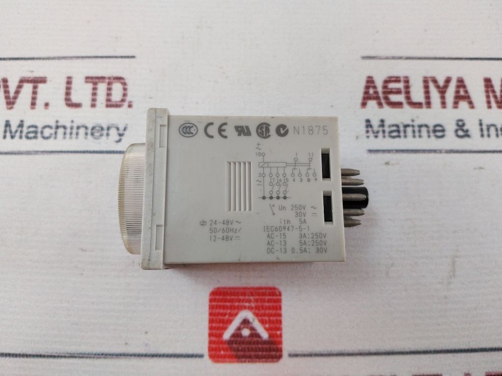 Omron H3Cr-a Timer 0.05S-300H 5A 30Vdc