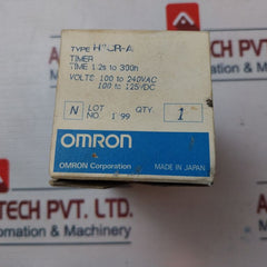 Omron H3Cr-a Timer 1.2S To 300H 100-240Vac 
