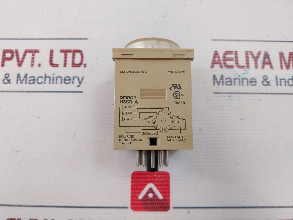 Omron H3Cr-a Timer 100 To 240Vac