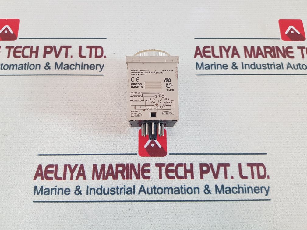 Omron H3Cr-a-315 Timer 50/60Hz 5A 250Vac