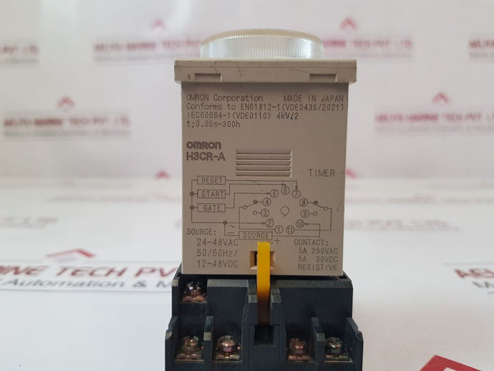 Omron H3Cr-a Timer With Base 0-30 Sec