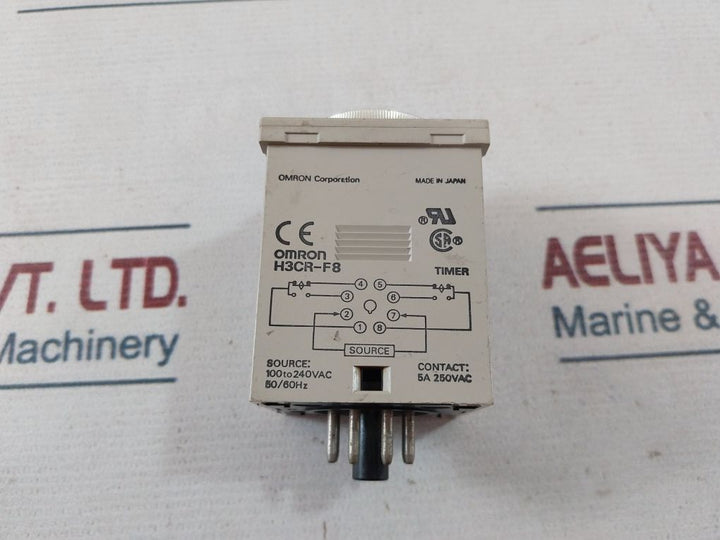 Omron H3Cr-f8 Timer 5A