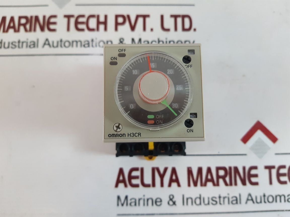 Omron H3Cr-f8 Timer 0 To 30 Min With Base