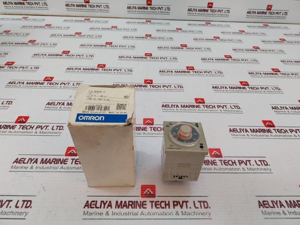 Omron H3Cr-f Timer 0.05S-30H 250Vac 50/60Hz