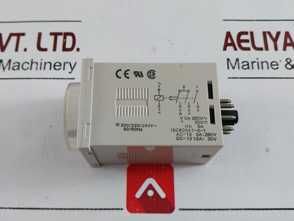 Omron H3Cr-g8El Timer 0-120 Sec