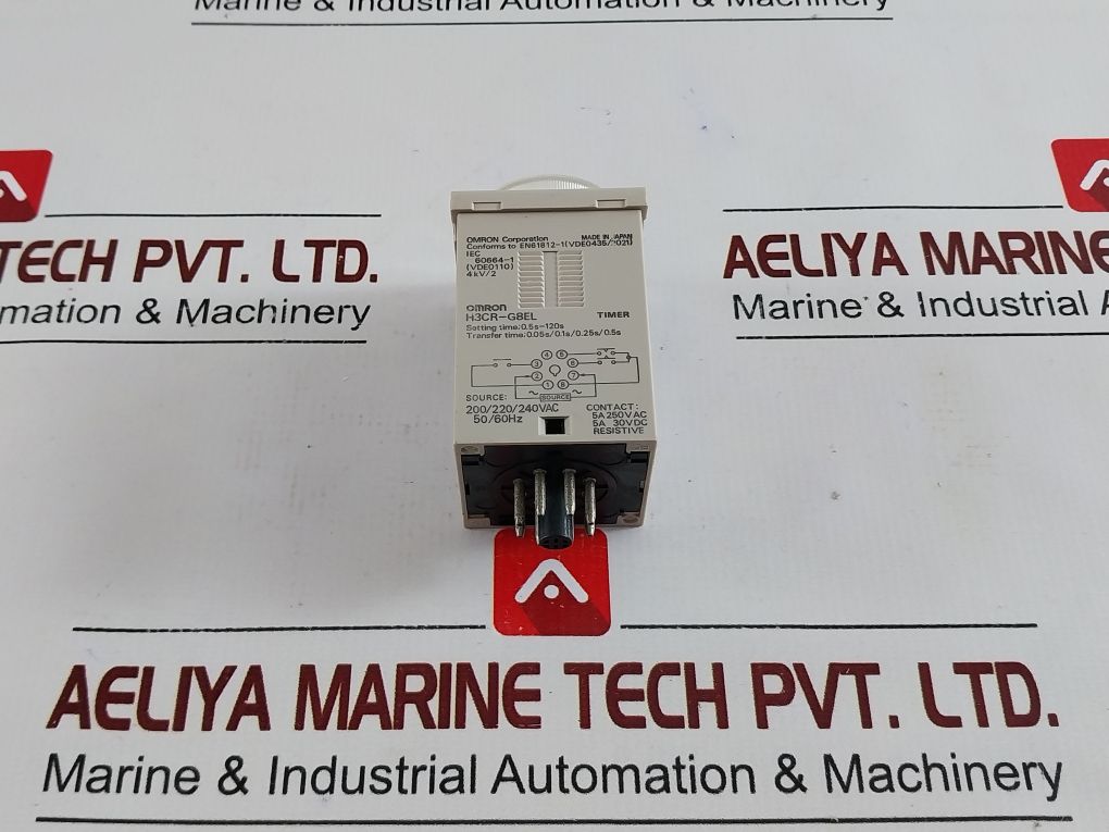 Omron H3Cr-g8El Timer 0-120 Sec