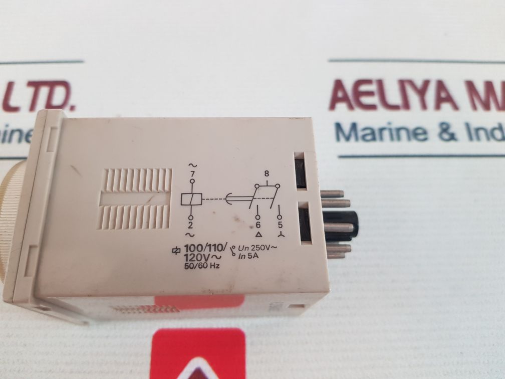 Omron H3Cr-g8L Star Delta Timer 0-12 Sec