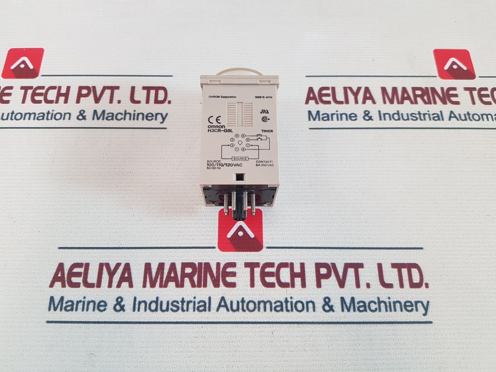 Omron H3Cr-g8L Star Delta Timer 0-12 Sec