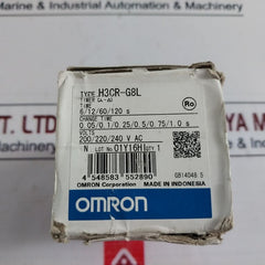 Omron H3Cr-g8L Timer 50/60 Hz