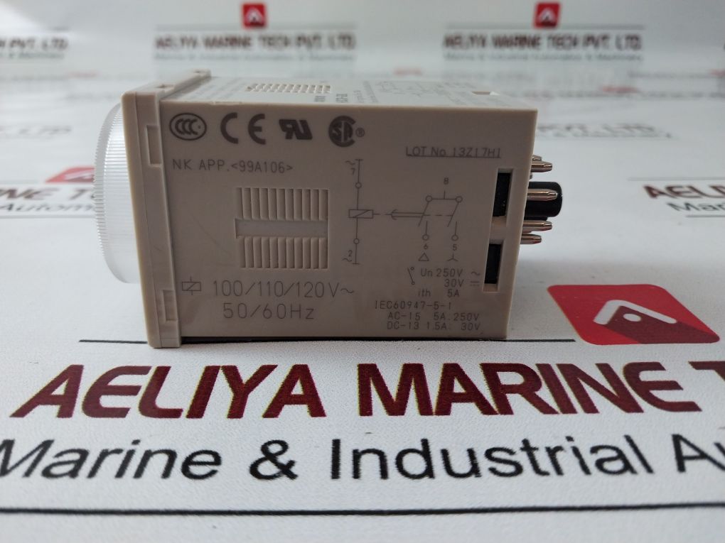 Omron H3Cr-g8L Timer 0-120 Sec
