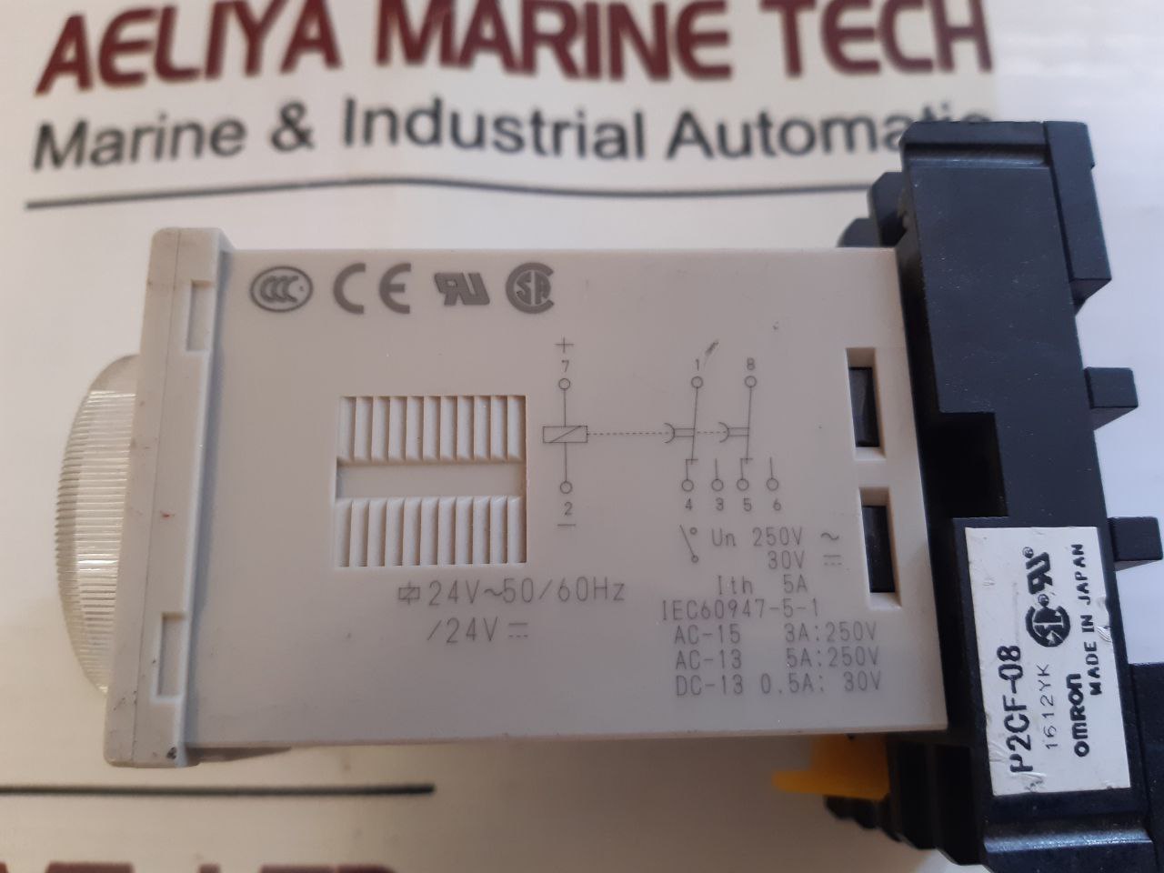Omron H3Cr-h8L Power Off Delay Timer