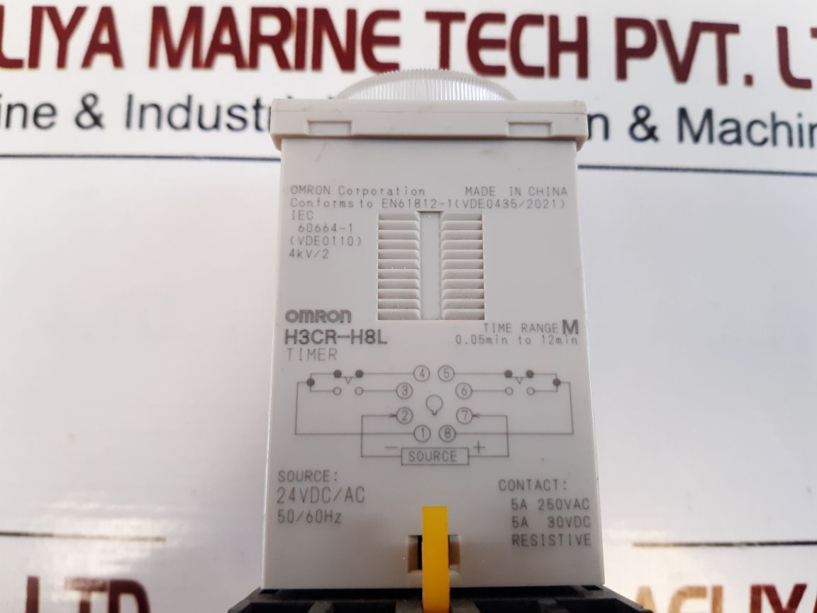 Omron H3Cr-h8L Power Off Delay Timer