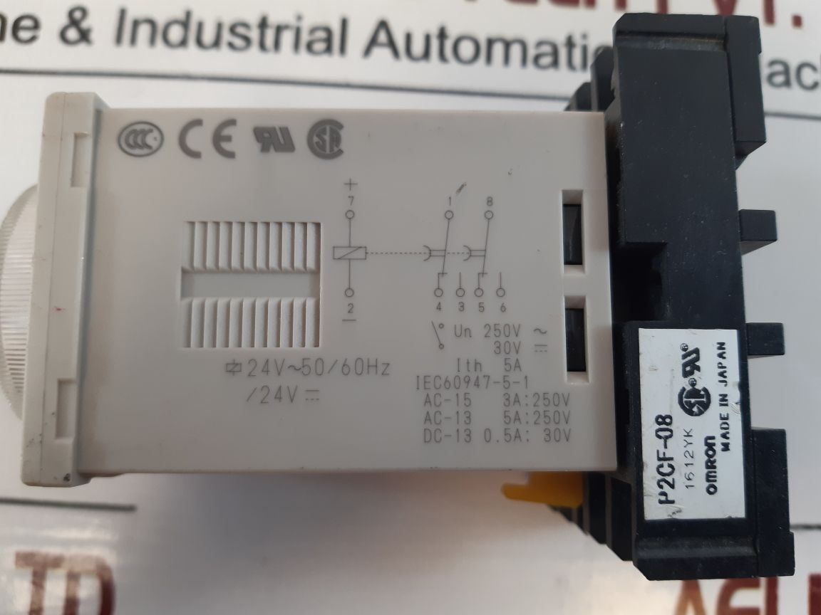 Omron H3Cr-h8L Power Off Delay Timer