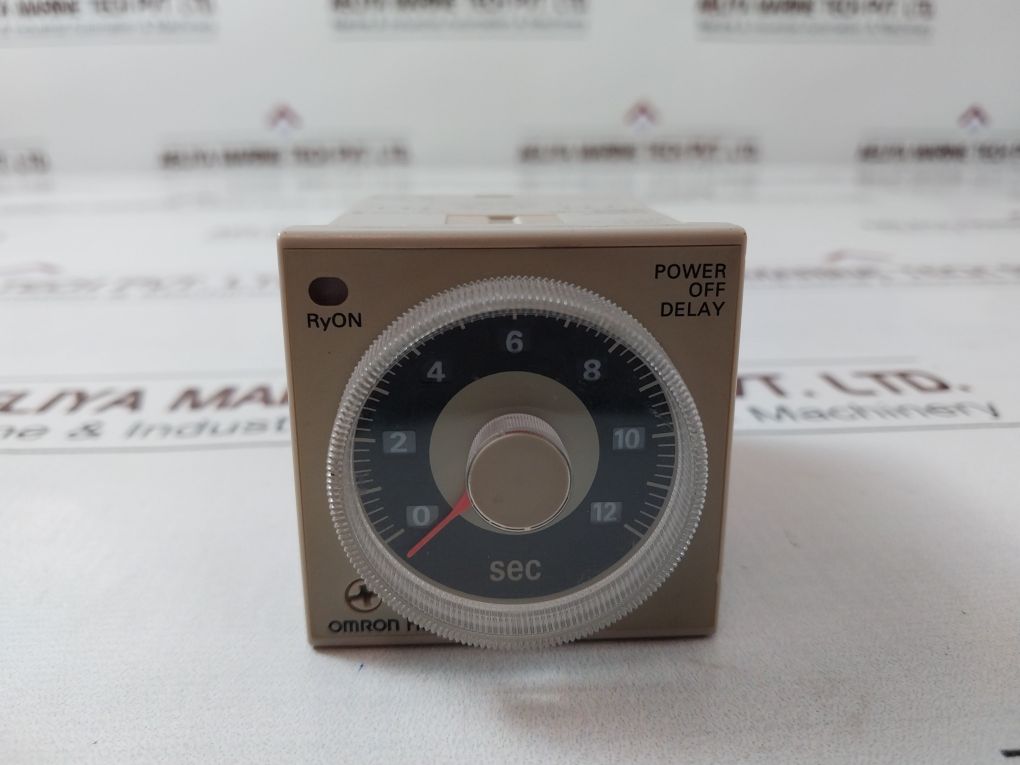 Omron H3Cr-h8L Timer 0 To 12 Sec