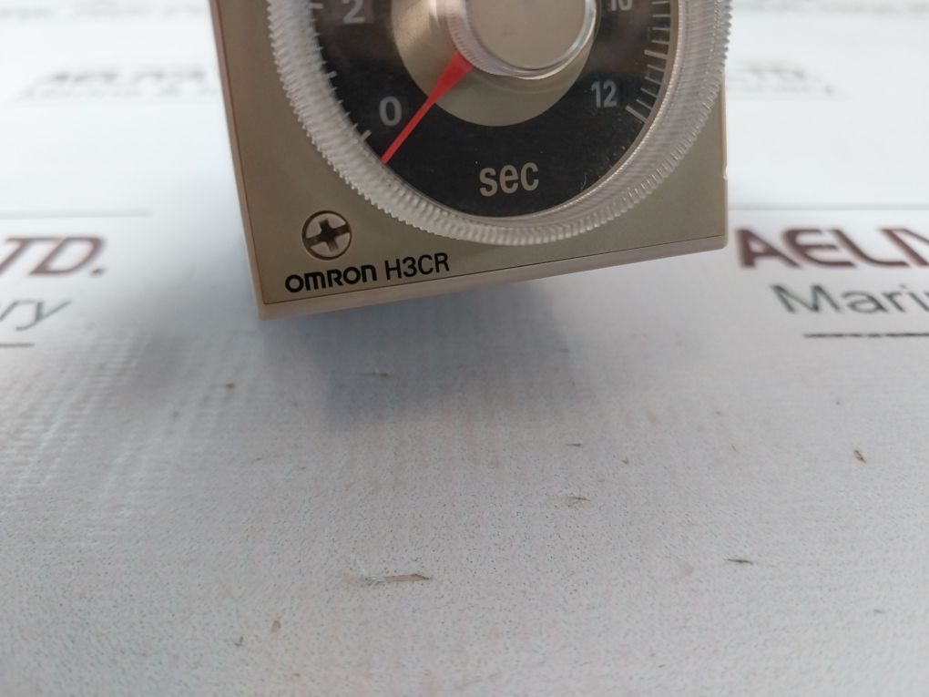Omron H3Cr-h8L Timer 0 To 12 Sec