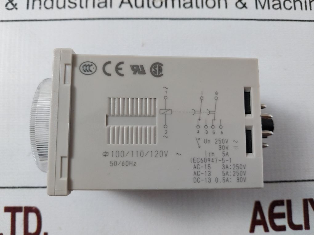 Omron H3Cr-h8L Timer 0 To 12 Sec