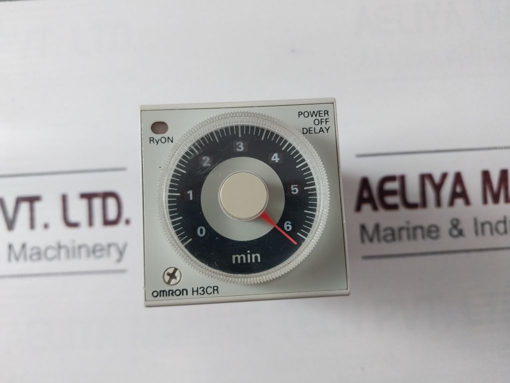 Omron H3Cr-h8L Power Off Delay Timer 0.6 To 12 Min