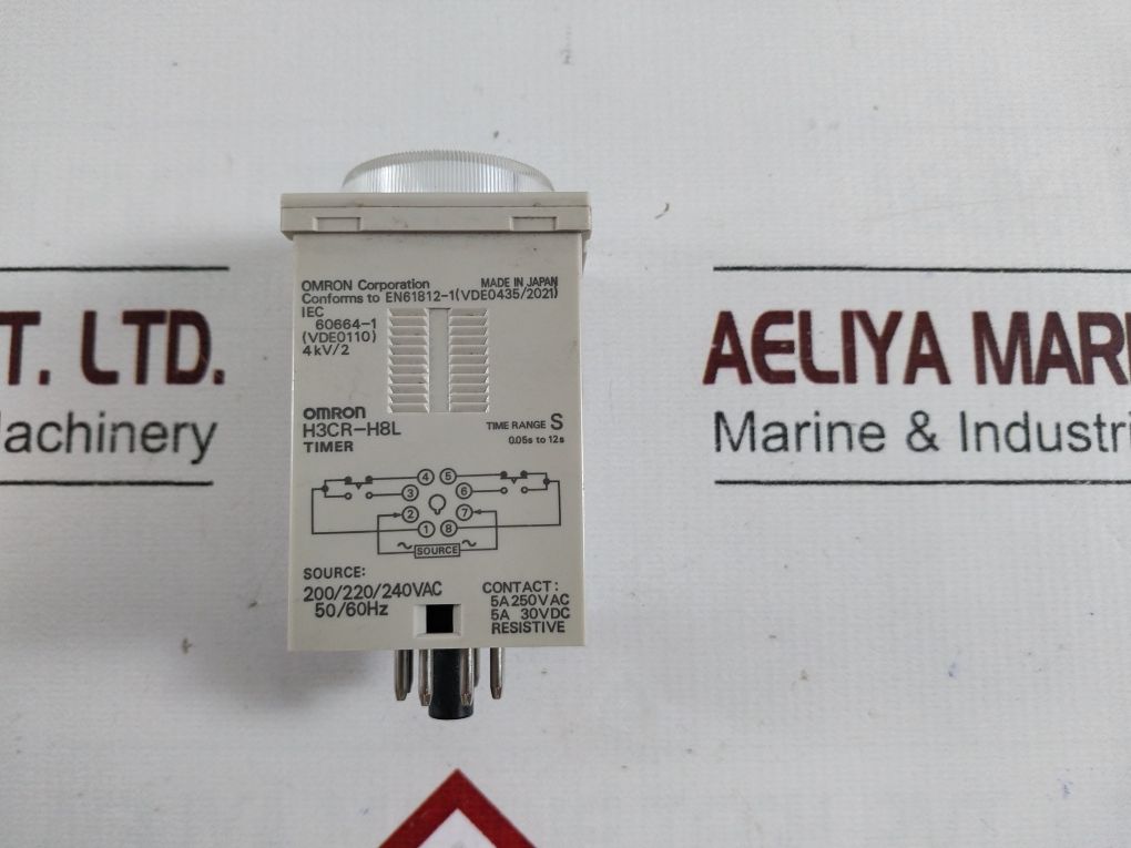 Omron H3Cr-h8L Power Off Delay Timer