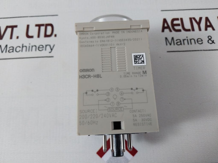 Omron H3Cr-h8L Power Off Delay 0.05 Min To 12 Min