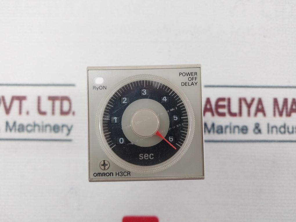 Omron H3Cr-h8L Power Off Delay Relay 0.6 To 12 Sec
