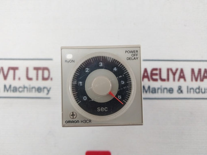 Omron H3Cr-h8L Power Off Delay Relay 0.6 To 12 Sec