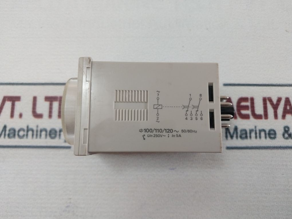 Omron H3Cr-h8L Power Off Delay Relay 0.6 To 12 Sec
