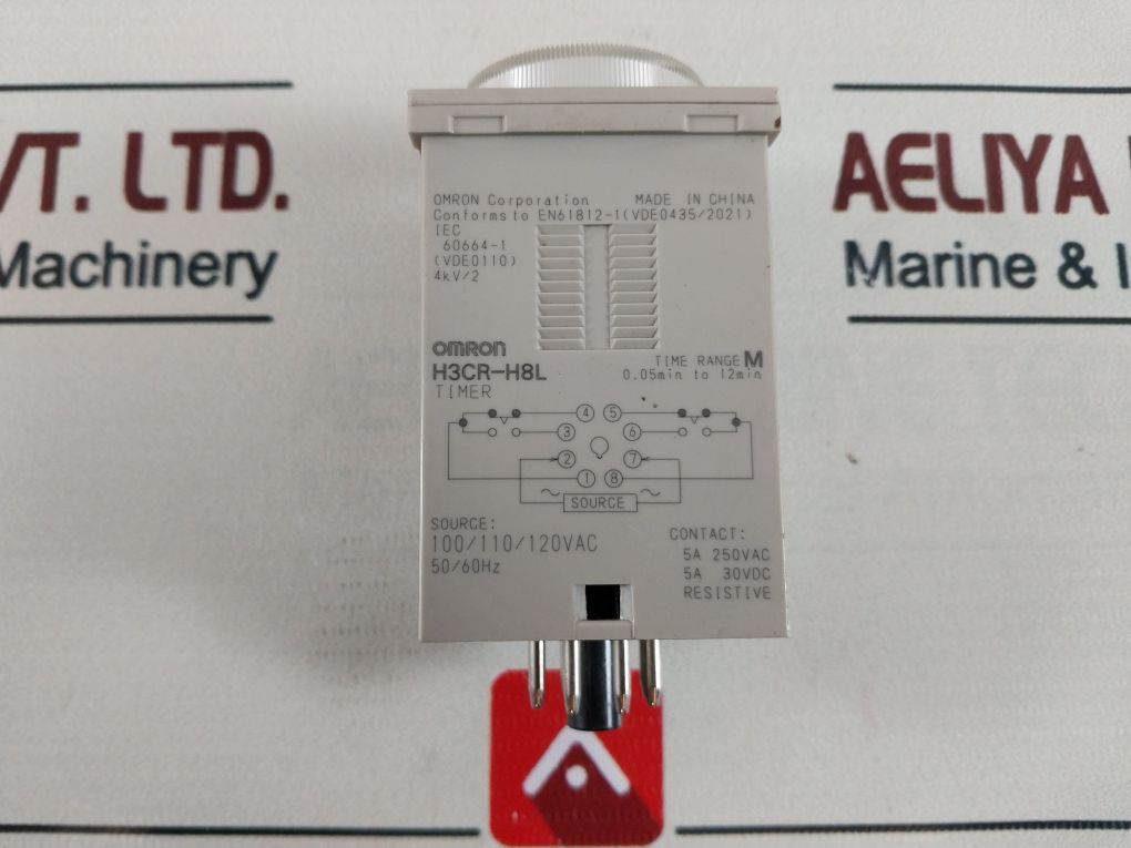 Omron H3Cr-h8L 120Vac