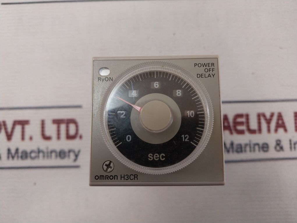 Omron H3Cr-h8L Power Off Delay Timer 0-12 Sec