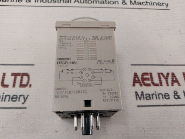 Omron H3Cr-h8L Power Off Delay Timer 0-12 Sec