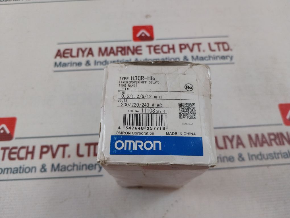 Omron H3Cr-h8L Power Off Delay Timer 0-0.6 Min